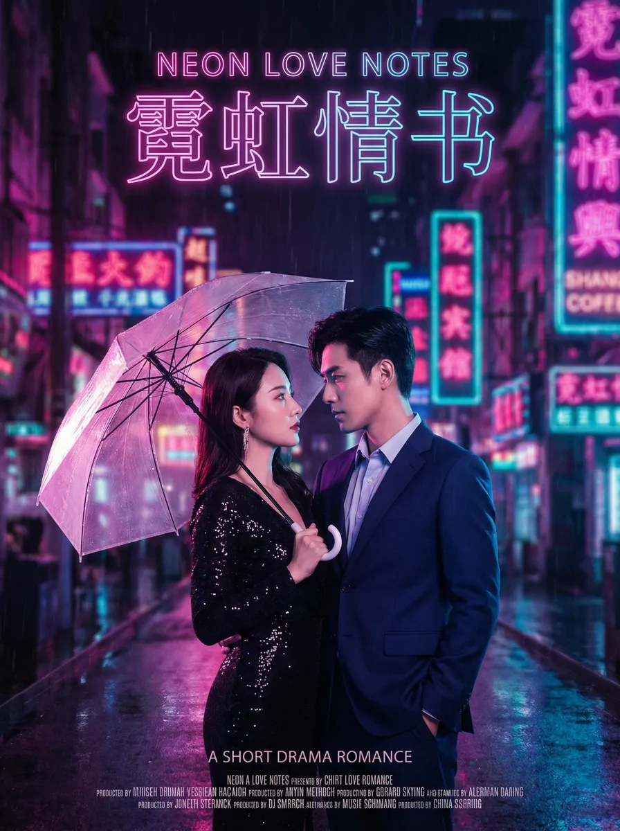 射入花心 热播都市爱情短剧 - 霓虹情书海报