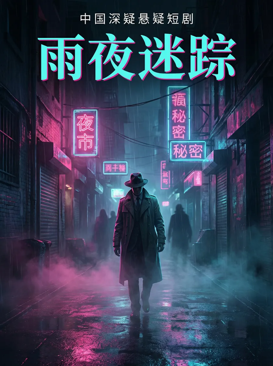 射入花心 悬疑追踪短剧 - 雨夜迷踪海报
